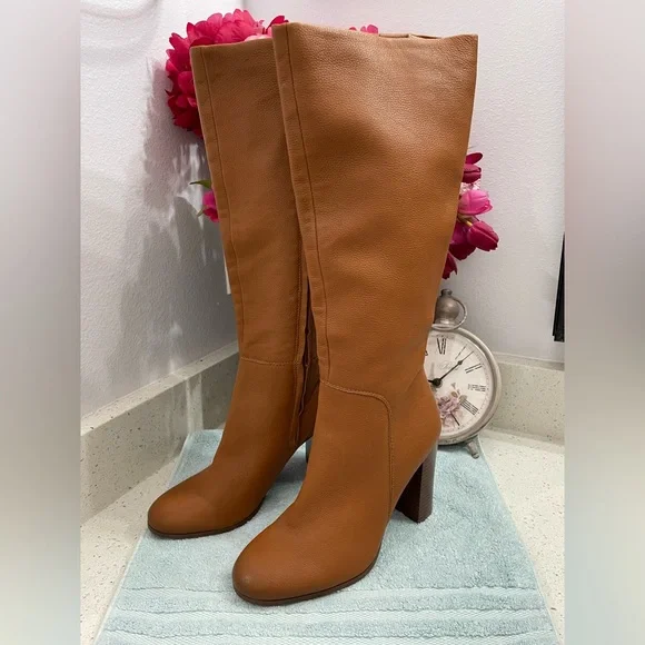 Kenneth Cole Tan Knee Boots - Picture 16 of 16